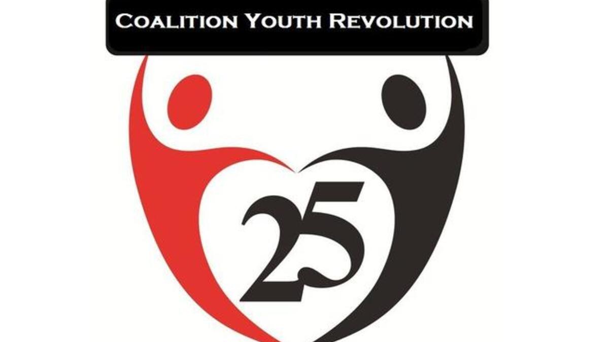 Coalition of the Youth of the Revolution: Not an political party but an off-shoot of a movement to emerge from the revolution. 
Running in these parliamentary elections as part of "Revolution Still" together with the six other factions of this seven-bodied 
alliance, they do have candidates for parliament as well as for the Shura council.
