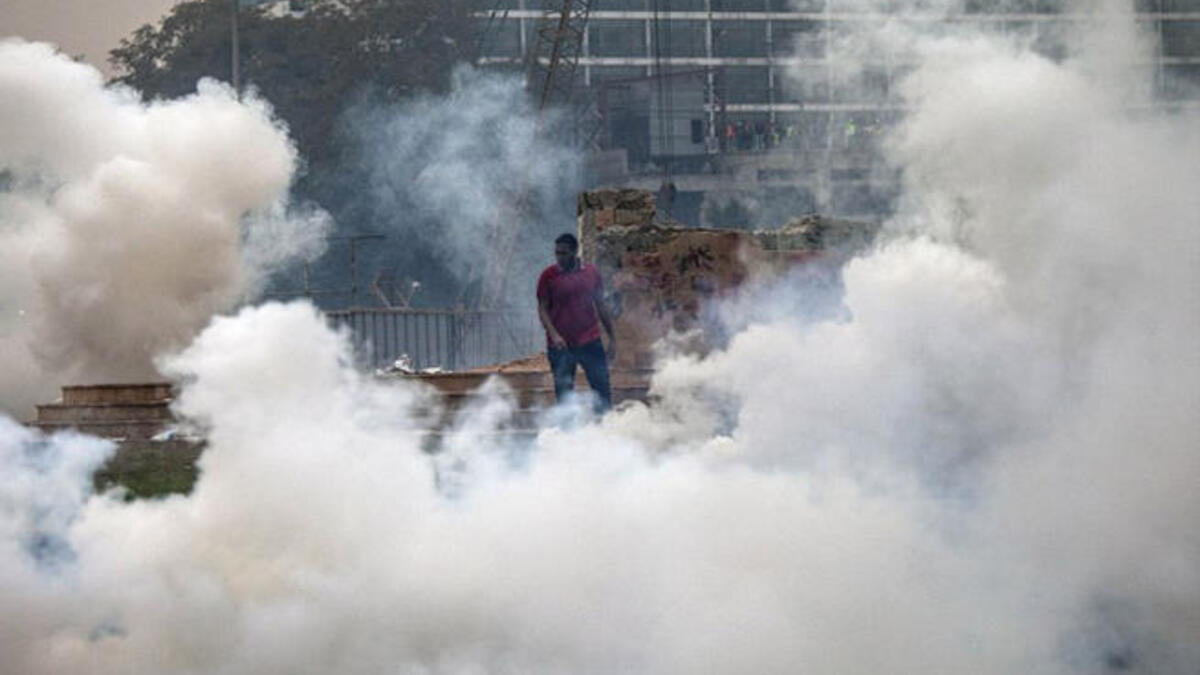 مظاهرات في ميدان التحرير المصري