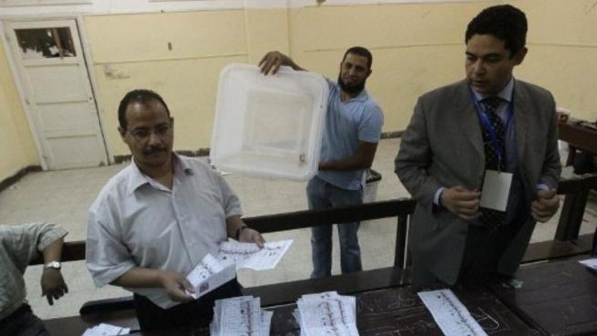 Voting irregularities reported at Egypt election polling booths