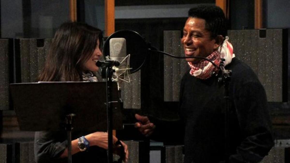 Sofia Marikh surprised her fans with the first-time performance of her duet alongside international superstar Jermaine Jackson, member of The Jackson Five, and brother of the late king of pop Micheal Jackson.