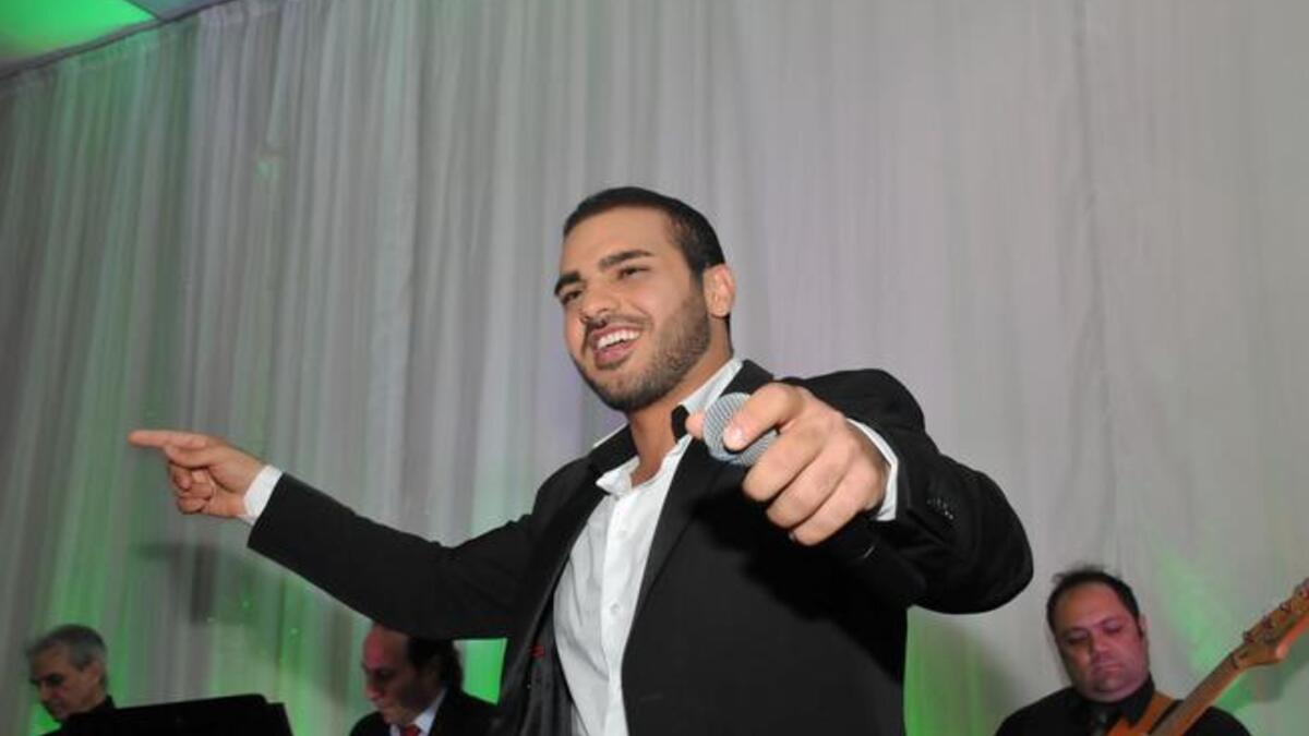 Joseph Attieh is polishing his upcoming music video "Ya kol el alam" ("You are the world").