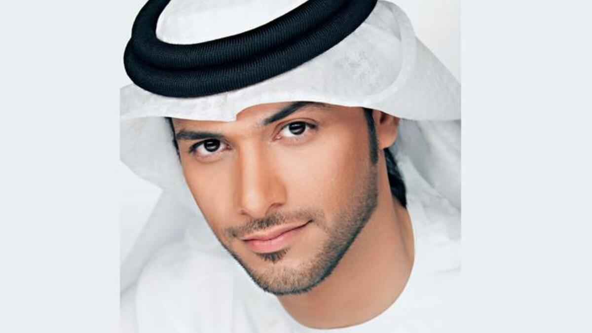 Emarati young singer ‘Mansour Zayed’ hands over the master copy of his new album to Rotana Dubai to be published soon.