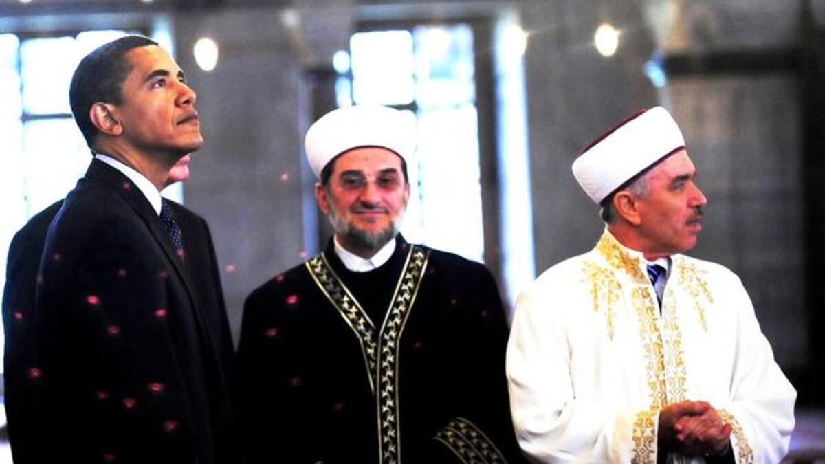 Celebrities out of the region, (as well as the religion) have also been drawn into Ramadan fever: Barack
Hussein Obama (perhaps showing his true inner 'Muslim' colors!) was attacked this month for not issuing a
 "proclamation" for Easter, while he issued one for Ramadan, the "Shariah Easter"!