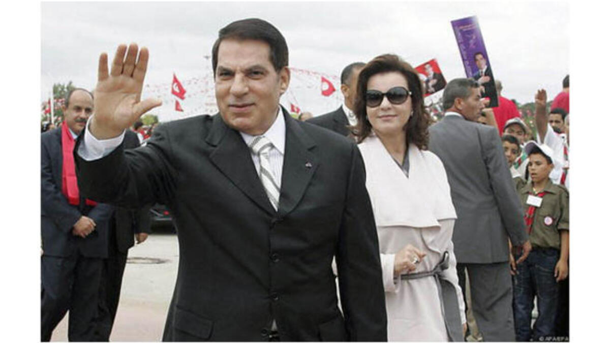 التونسية ليلى بن علي زوجة زين العابدين