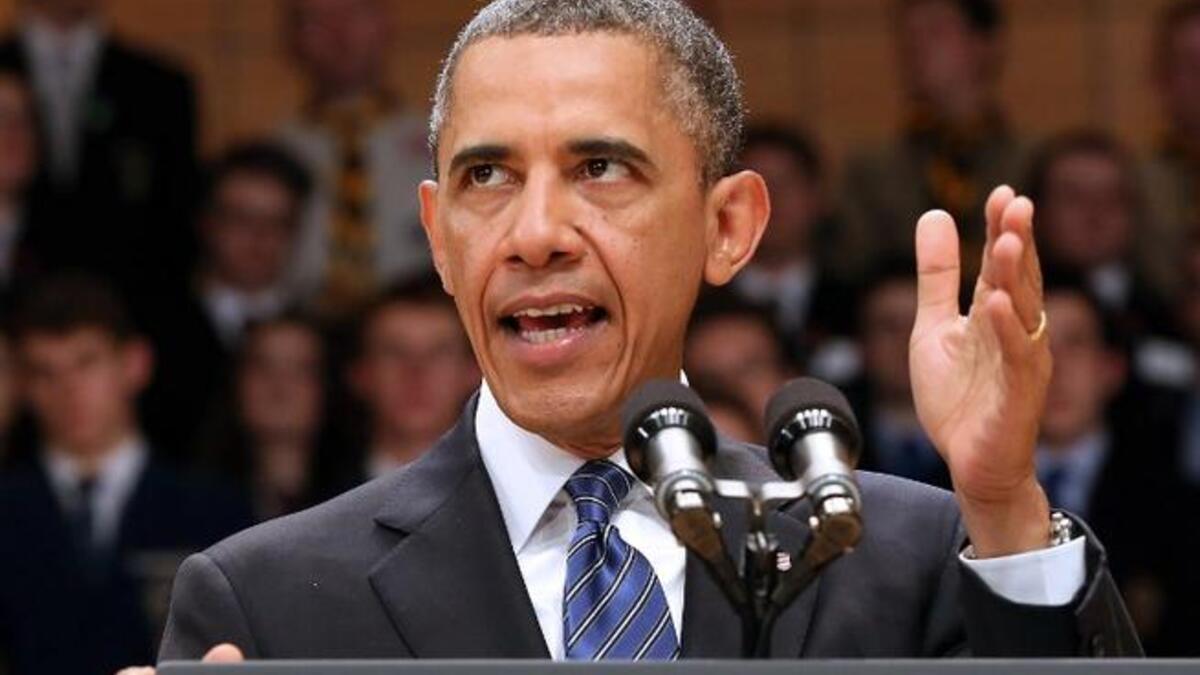 الرئيس الأمريكي باراك أوباما في قمة الثمانية