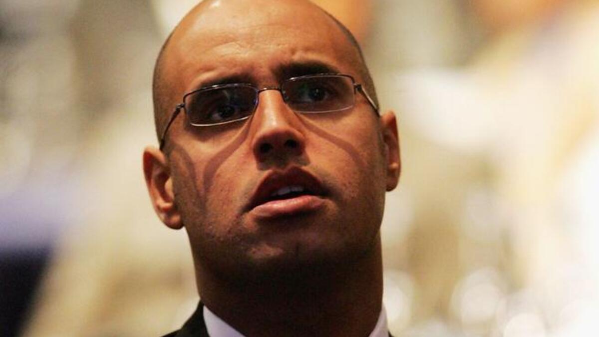 Gadaffi's son, Saif al-Islam al-Gaddafi, has been accused of money-laundering and endangering an international journalist's life. He is the president of the Libyan National Association for Drugs and Narcotics Control (DNAG).