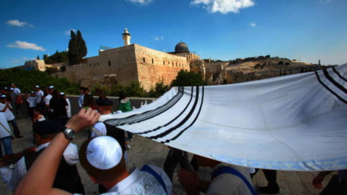 As father and son flirt with Israel, it is apparent that the Holy Land is not the only site of a curious mingling of two great religions. Colonel Gaddafi himself represents a curious merging of the two great faiths himself with a Jewish mother and Muslim father.