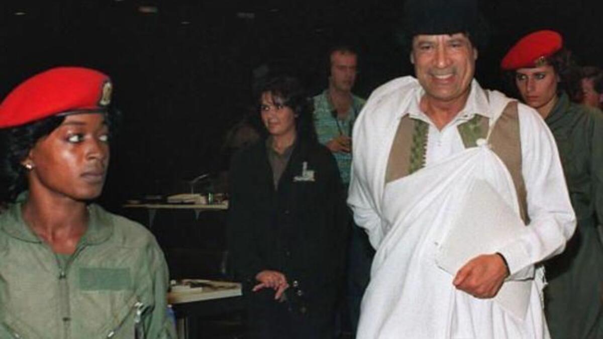 His argument on creating female fighters is that if women are trained and taught the art of combat they can better protect themselves and not be victims like those in other war torn 
Arab countries.