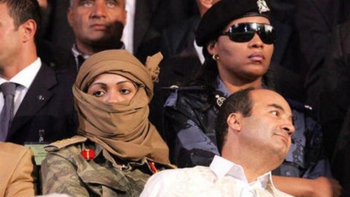 Gaddafi insists on selecting female guards for his belief in their sixth sense that allows them to sense danger. Or that they look hot carrying guns. He’s got a penchant for nurses too we hear.