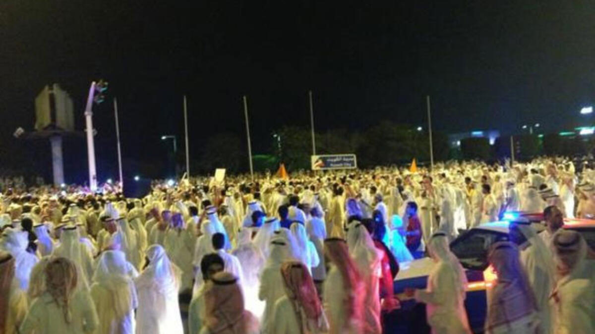 Kuwait mass protests