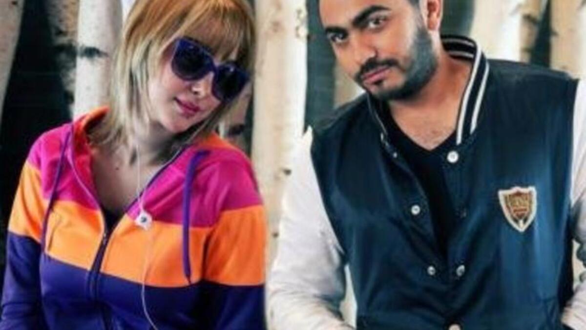 تامر حسني وزوجته المغربية بسمة بوسيل