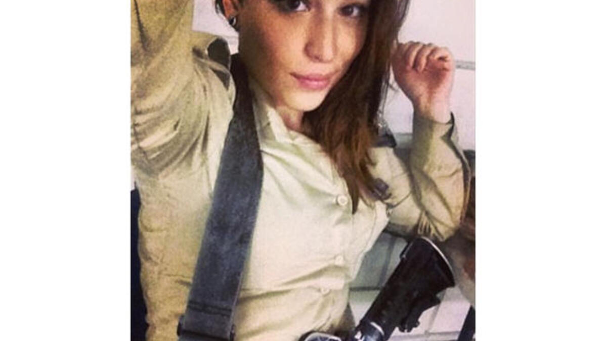 The first rule of Instagram - a gun is always helpful when taking a selfie. Just make sure the safety is on.