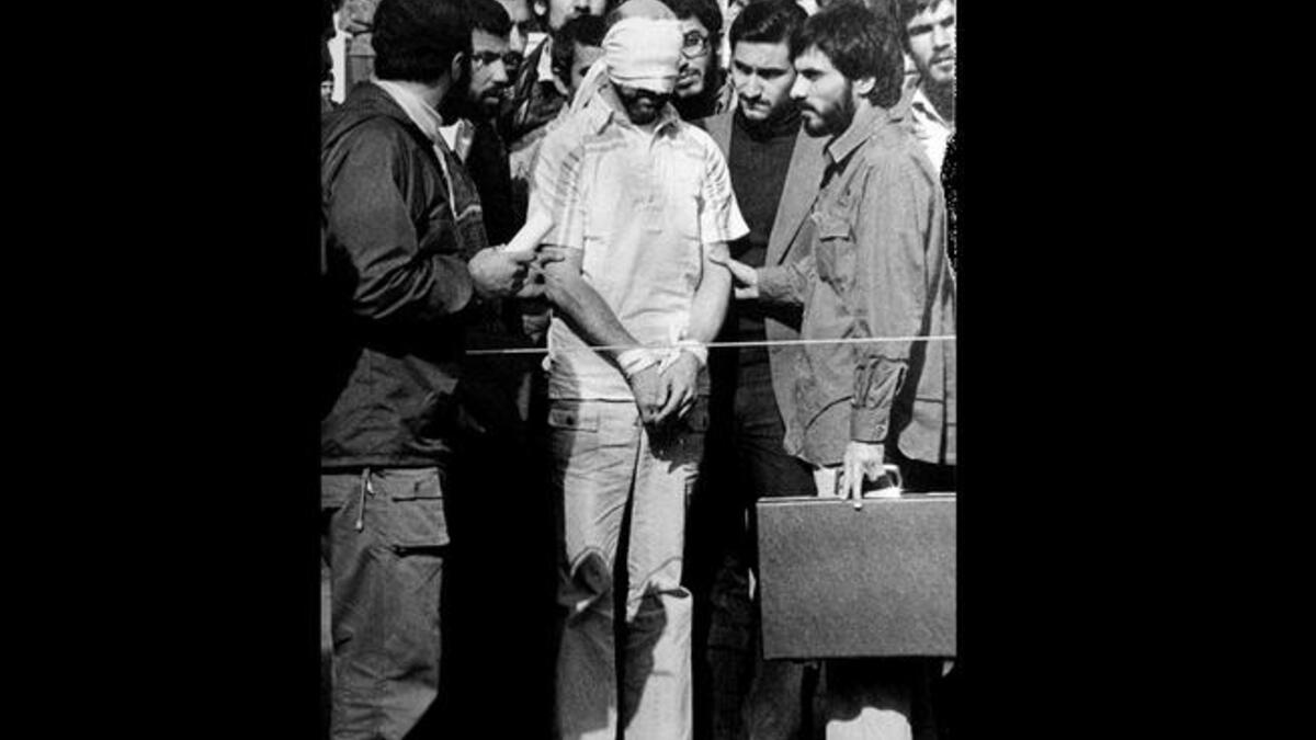 Iran's US Hostage Crisis: The Islamic revolution of 1979 strained relations between Iran & its Arab neighbors, let alone Iran & the 
US. Khumeini expressed his intention to export the revolution to the Muslim world. The Islamic Republic was viewed as a threat.
After Iraq's Kuwait invasion, the Iran threat was mitigated given Iraq's misconduct.