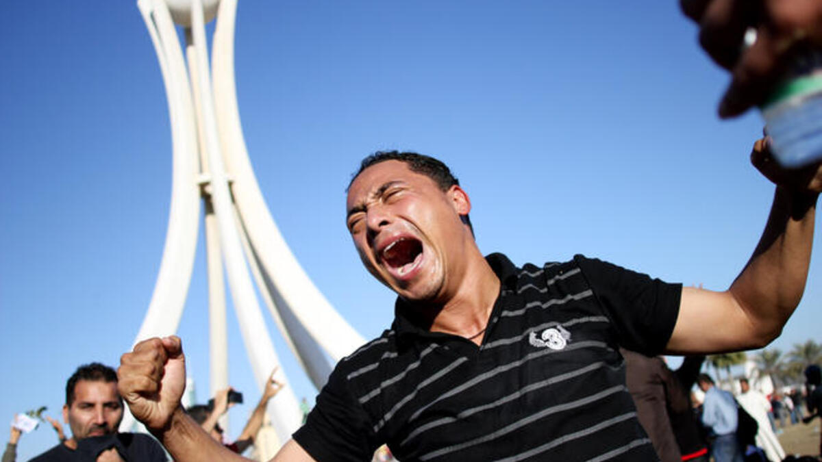 Bahrain's 2011 uprising has been a sustained campaign of civil resistance, namely a Shia revolt. Protests call for 
political freedom and equality for the majority Shia population. Iran is accused of stirring a Shia insurgence 
against the ruling monarchy, waging a proxy battle with Arab Sunni leaders. Until 1969, Iran claimed Bahrain.