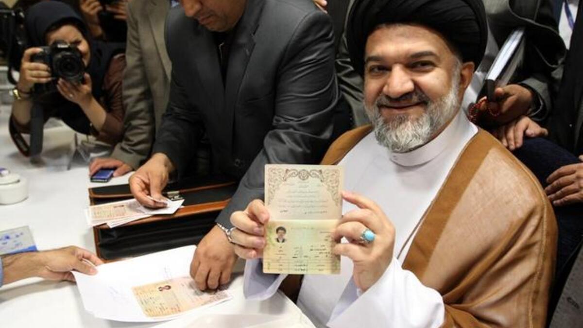 Conservative cleric Mohammad Bagher Kharazi heads the Iranian Hezbollah Organization and isn’t considered a favourite.