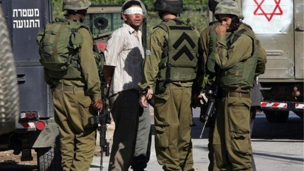 israel palestine arrest