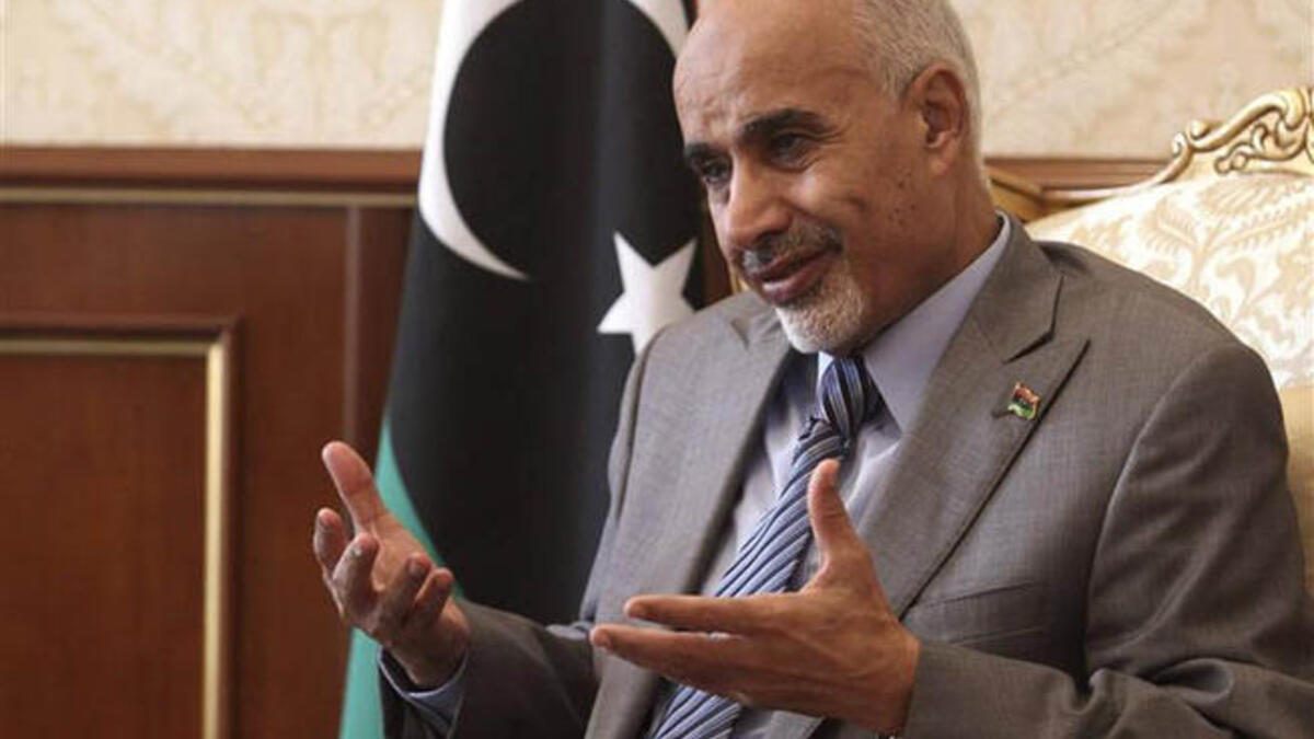 Libya's Mohamed Magarief, President of General National Congress