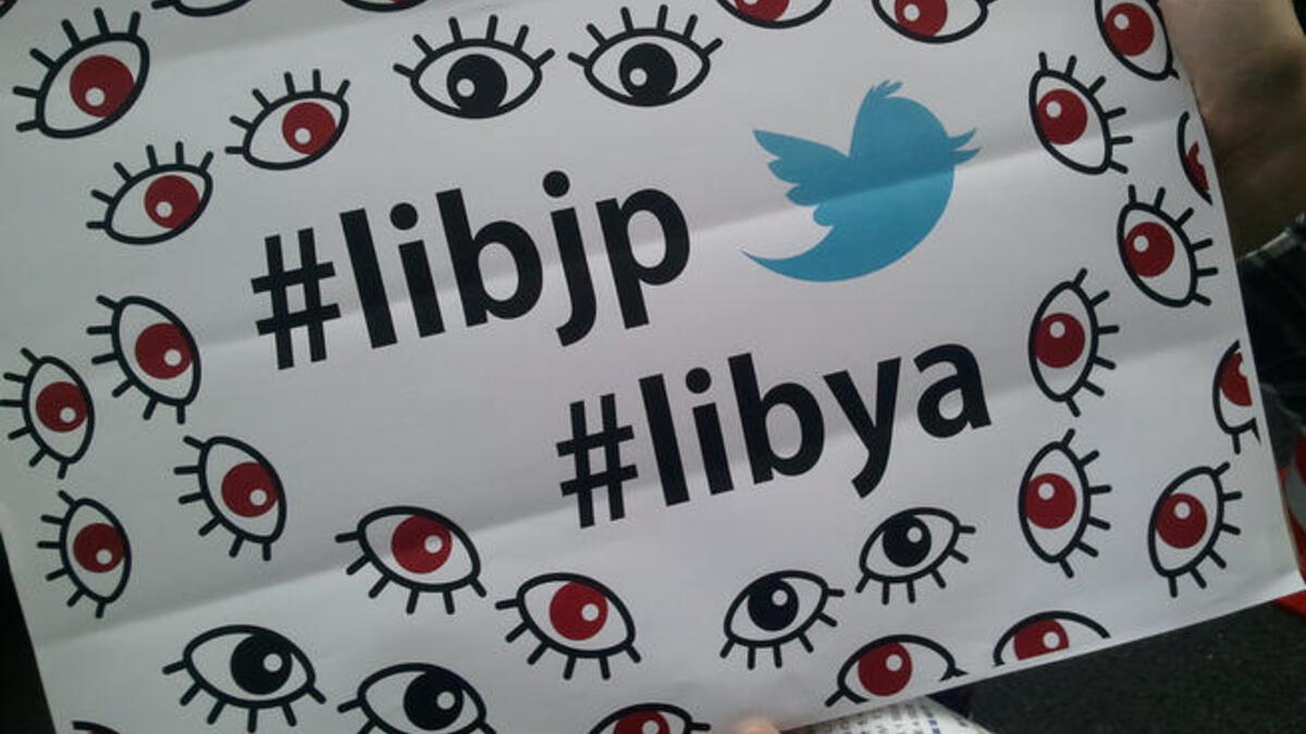 Japan wants justice for Libya as it jumps on board the hash-tag bandwagon of twitter-mania.