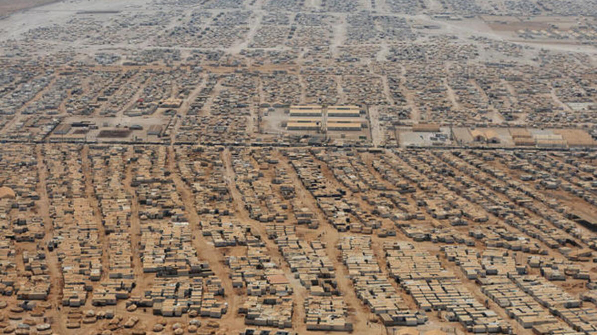 zaatari refugee camp