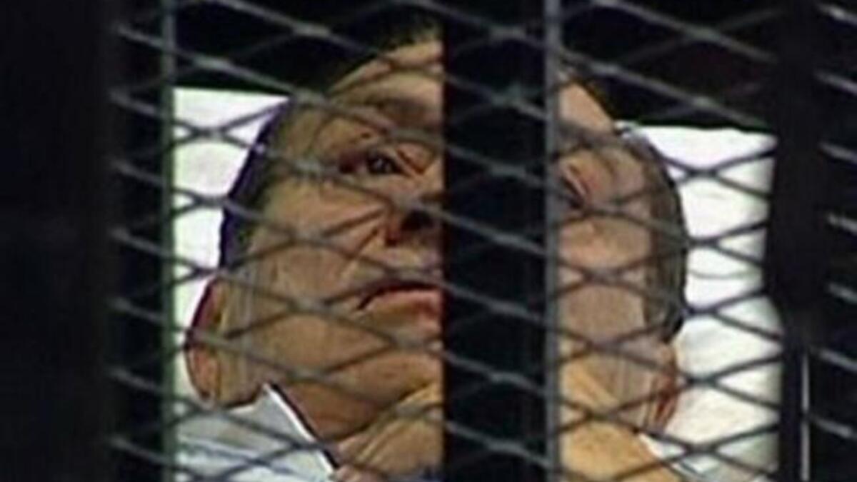 Mubarak acknowledges he is no longer the President.