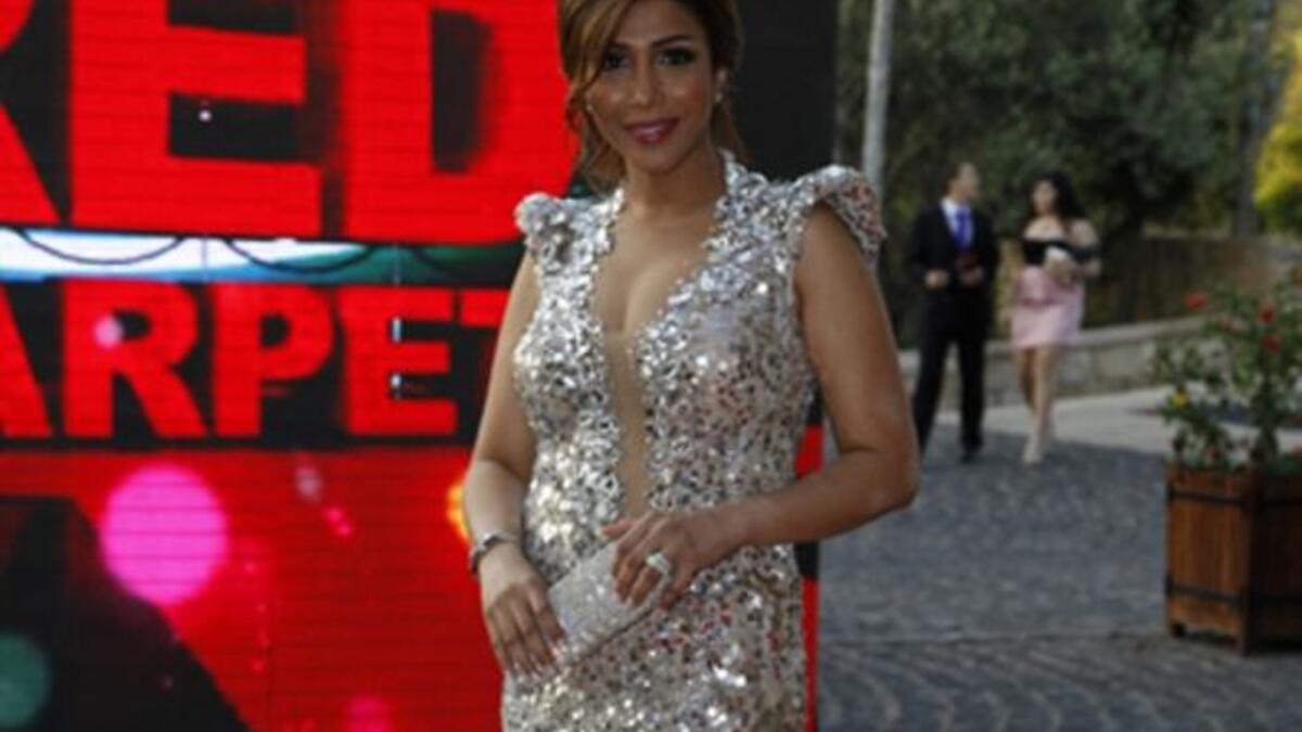 Arwa's pregnancy rumor at Murex D'or