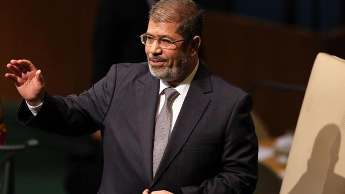 الرئيس المصري محمد مرسي