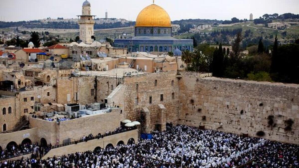 مسجد قبة الصخرة المشرفة في القدس