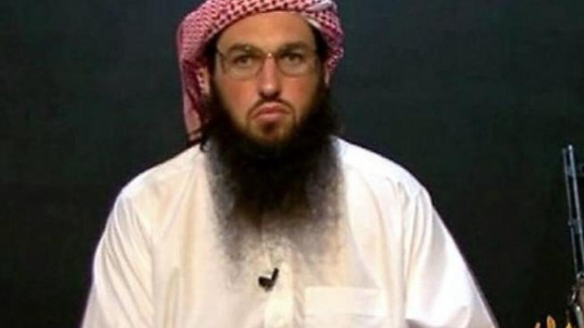 Adam Yahiye Gadahn: American citizen convert to Islam age 32, and prolific on the internet in Arabic and English calling for jihad against the Americans, wanted by Washington, especially for high treason as an American with his involvement in "terrorist acts" with AQ, comes with a reward of $1 ml