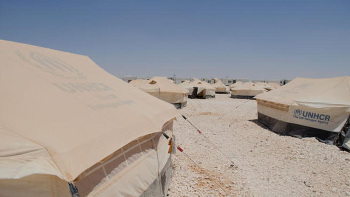 مخيم الزعتري للاجئين