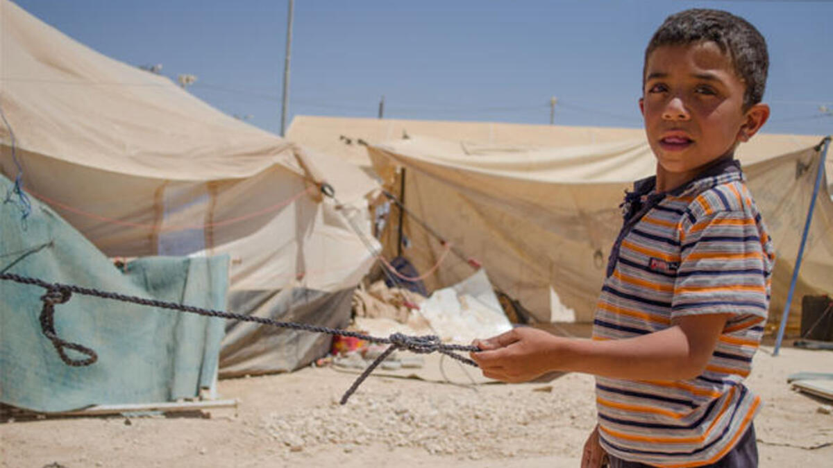 مخيم الزعتري للاجئين