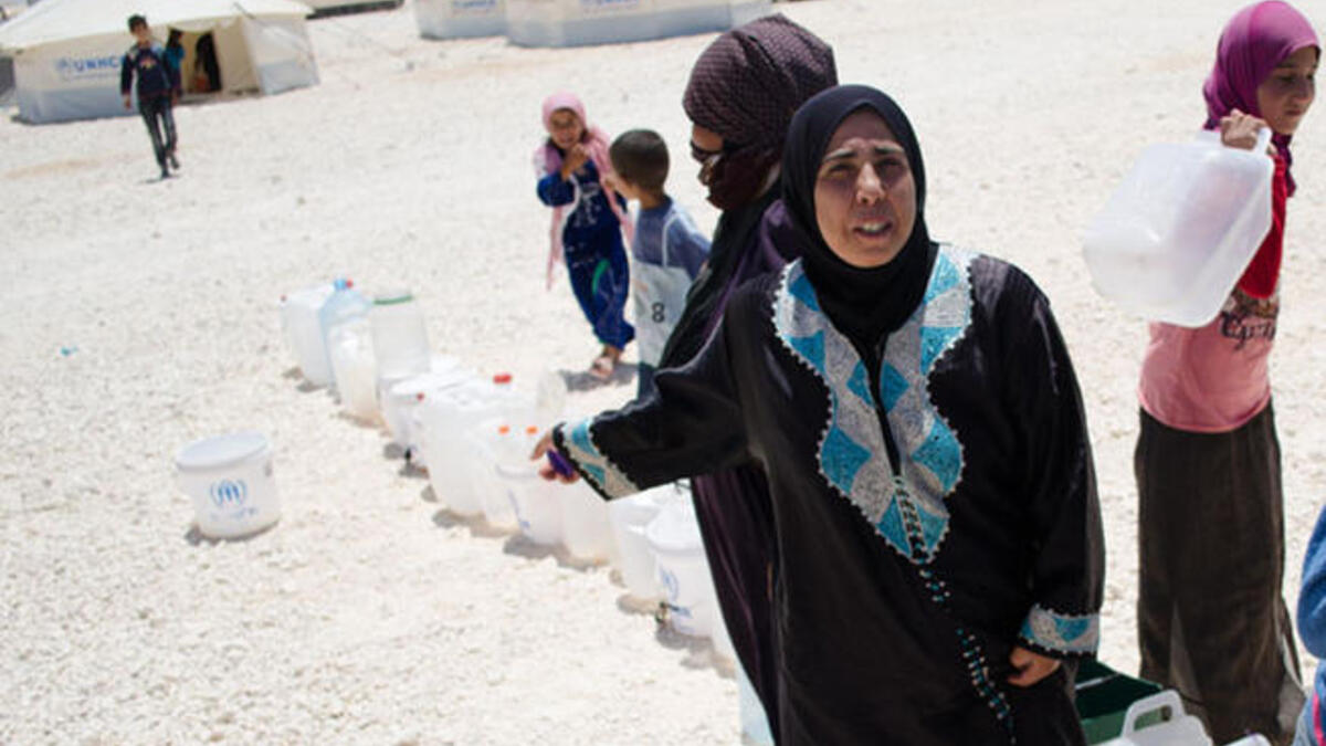 مخيم الزعتري للاجئين