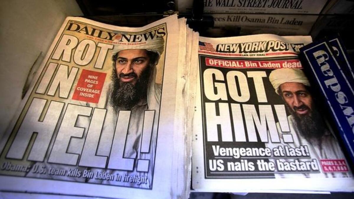 In the end, Osama Bin Laden died in a house where he would order in his meals and watch TV--kind of like the
 people who he wanted dead. Having become a non-story by the end of it all, few expect the far less charismatic Ayman Al Zawahiri to lead the Al Qaeda organization 
in any serious manner--not for him the sensationalist style of Bin Laden.