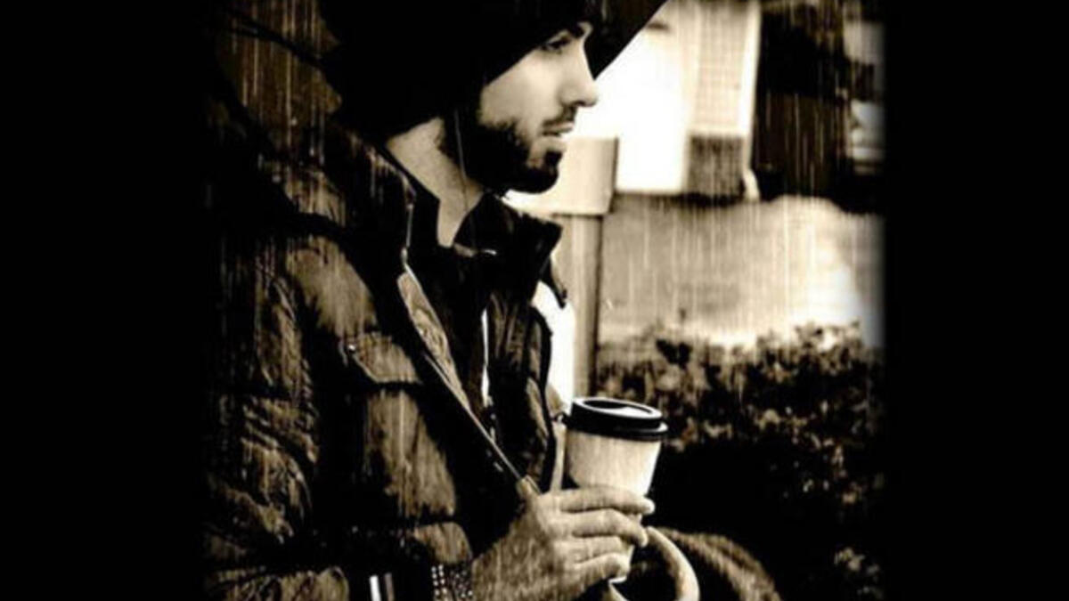 A hot drink for a hot man!