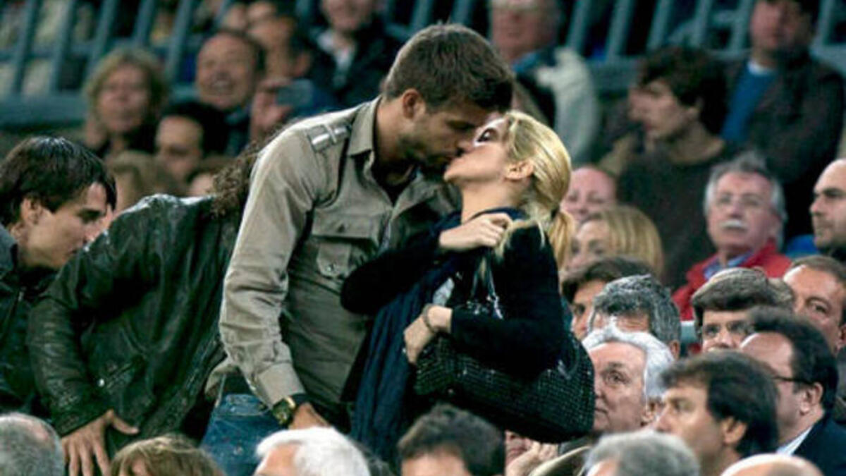 When it comes to romance, she follows her Latina heart and sticks to Latin or Spanish: her latest lover is from mainland Spain, footballer Gerard Piqué. She's comfortable with all-things Spanish, not least her music. She started out singing in Spanish, now she smooches Spanish! or a Spaniard!