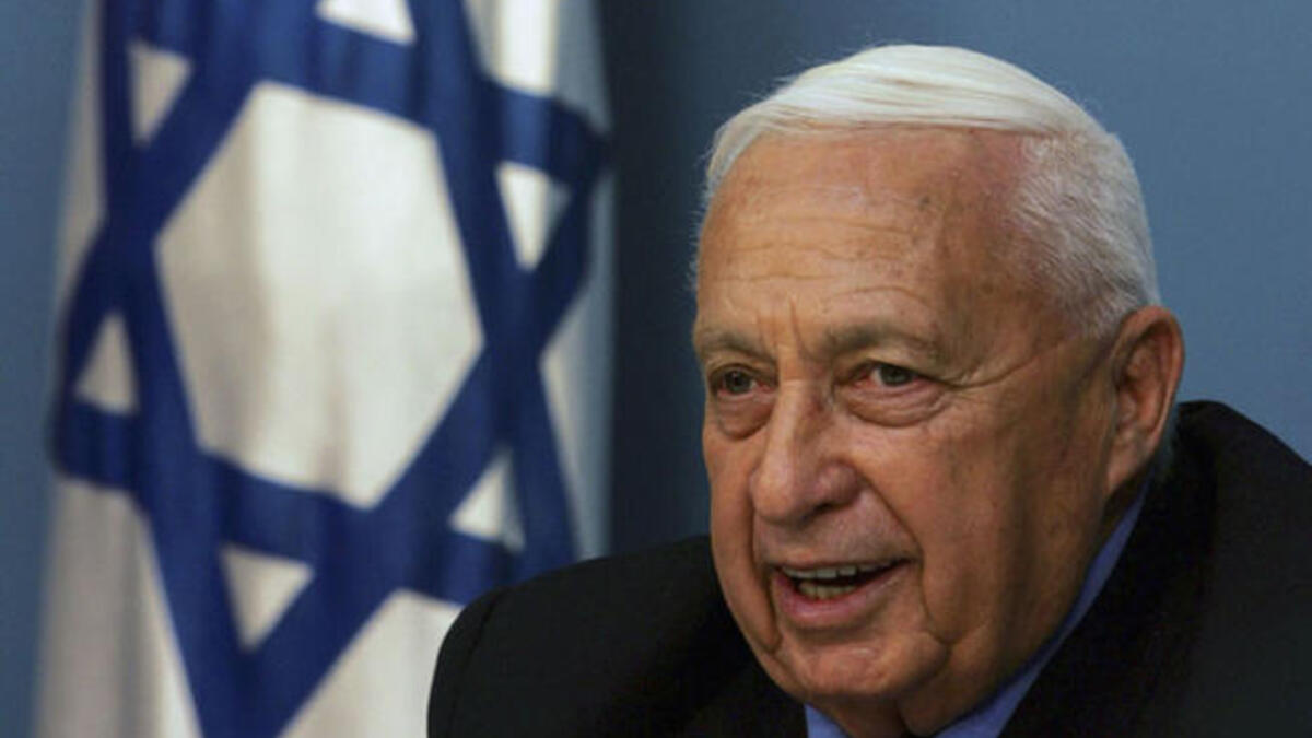 President Ariel Sharon headed up Israel for years before falling asleep on the job