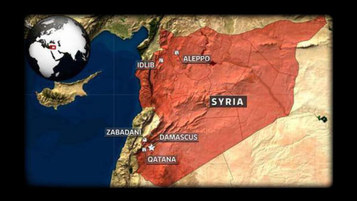 Syria map