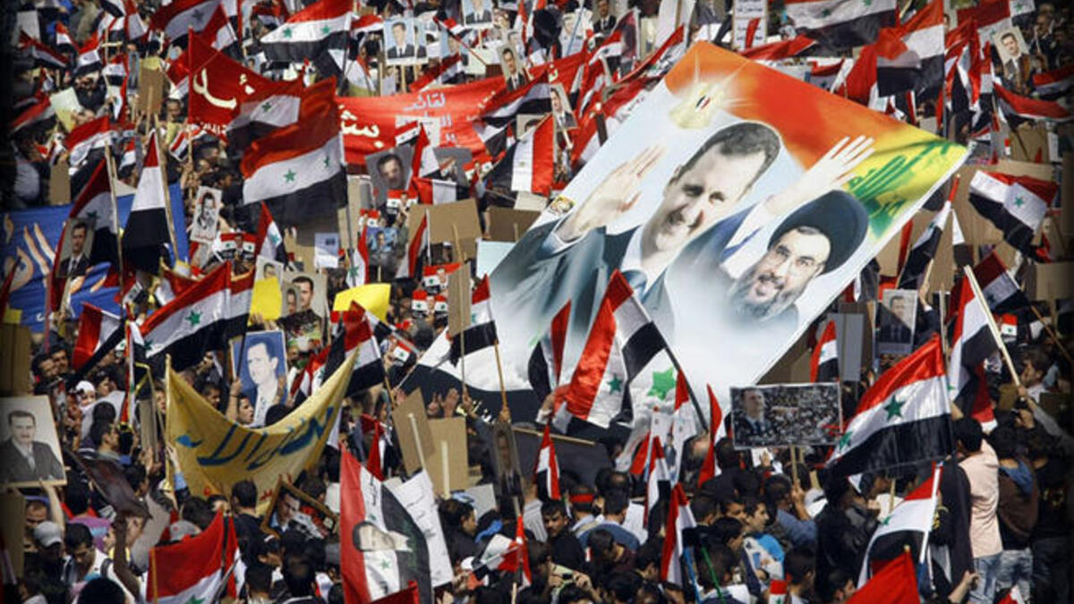 Hezbollah support assad