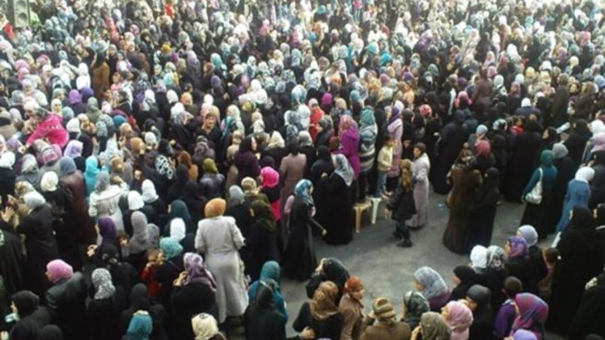 Syrian women bolster Banias: Some 2,000 women rallied "in favor of liberty and in homage of the martyr." Like Yemen and Egypt, women are taking an active lead.