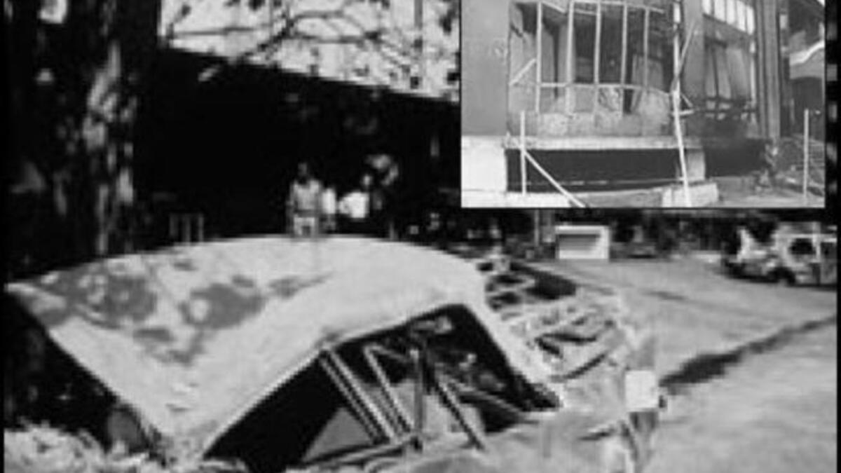 On March 12, 1993, a series of coordinated car bombings in Mumbai, India kill 257 and leave 1,400 wounded.