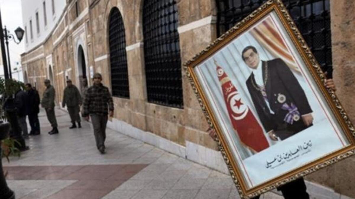 Ben Ali "Harab" or 'fled' became a refrain of the Arab Spring: Bouazizi died Jan 4: 10 days on, as crowds hankered for change, Ben Ali quietly stole away in the night to KSA. The President's ouster,14 Jan, fell 28 days after a man, followed by towns, had burnt with rage. It took Egypt 18 days to be shot of Mubarak. These were the speedier ones.