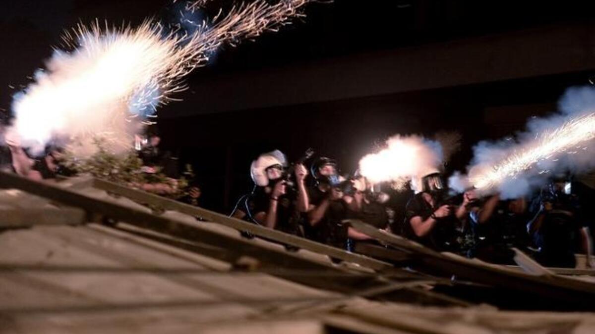 With the Turkish riot police firing gas canisters on the peaceful Istanbul crowds, it was always going to end in tears. The government later admitted that it might have used excessive force against demonstrators