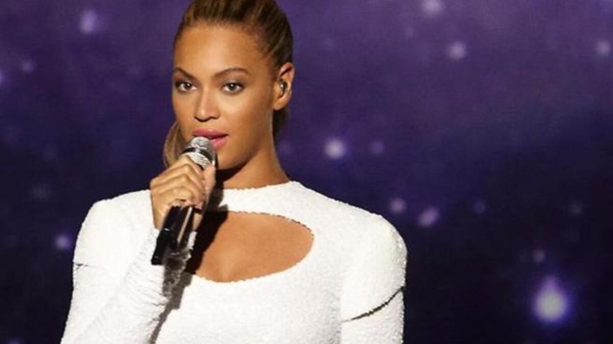 Beyonce stages a show of peace for UN World Humanitarian Day