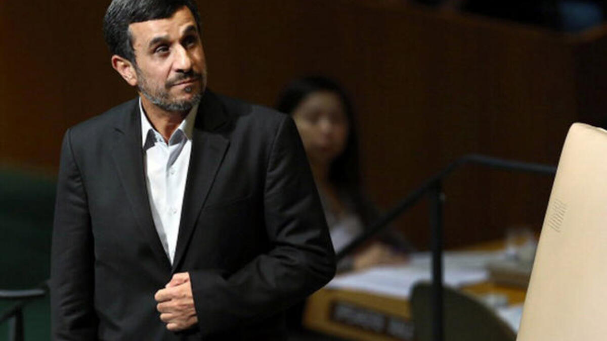 President Ahmadinejad