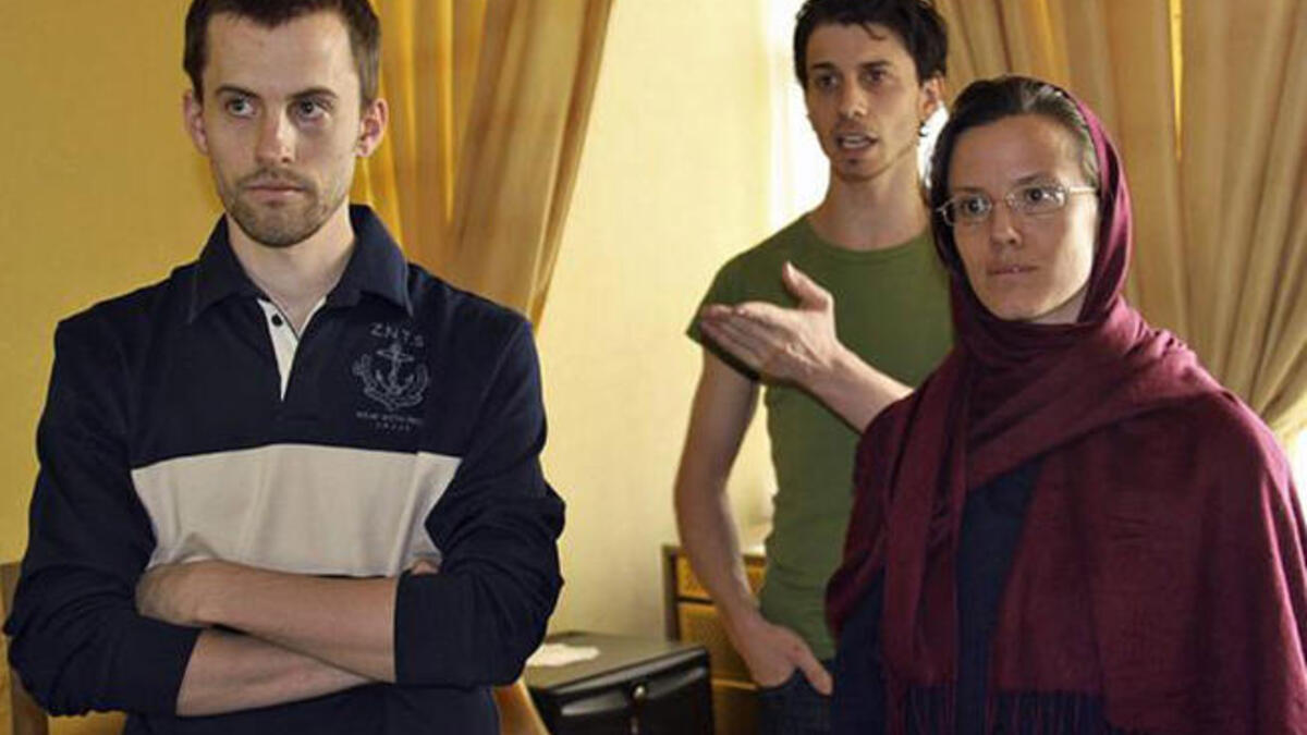 american hikers in iran