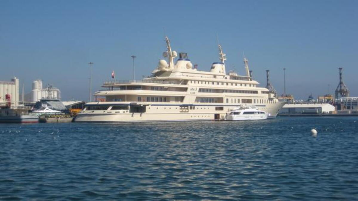 السعيد – ملك للسلطان قابوس بن سعيد ويستخدم هذا اليخت لأغراض رئاسية في الترفيه عن كبار الشخصيات والضيوف الرسميين. 550 مليون يورو.