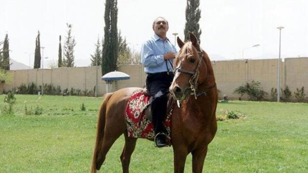 He practices elite activity as horse racing (the pedigree horses come from Arabia after all) and he tries to keep involved in extravagant football hosting activity to keep up with his Gulf neighbours rich in resources. Holds his head up high.