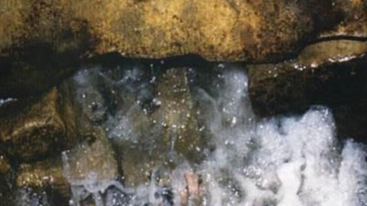 It derives from a source outside Mecca of vague provenance to this day.  Originally water from the well was drawn via ropes 
& buckets, but today electric pumps do the job. The well lies encased in a basement room where it can be seen behind
glass panels (off limits). The well at 35 meters deep is now topped by a grand dome.