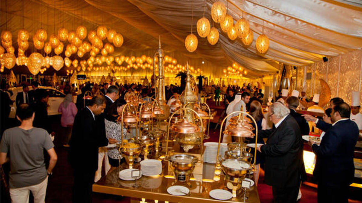 خيمة أساطير في فندق أتلانتس دبي