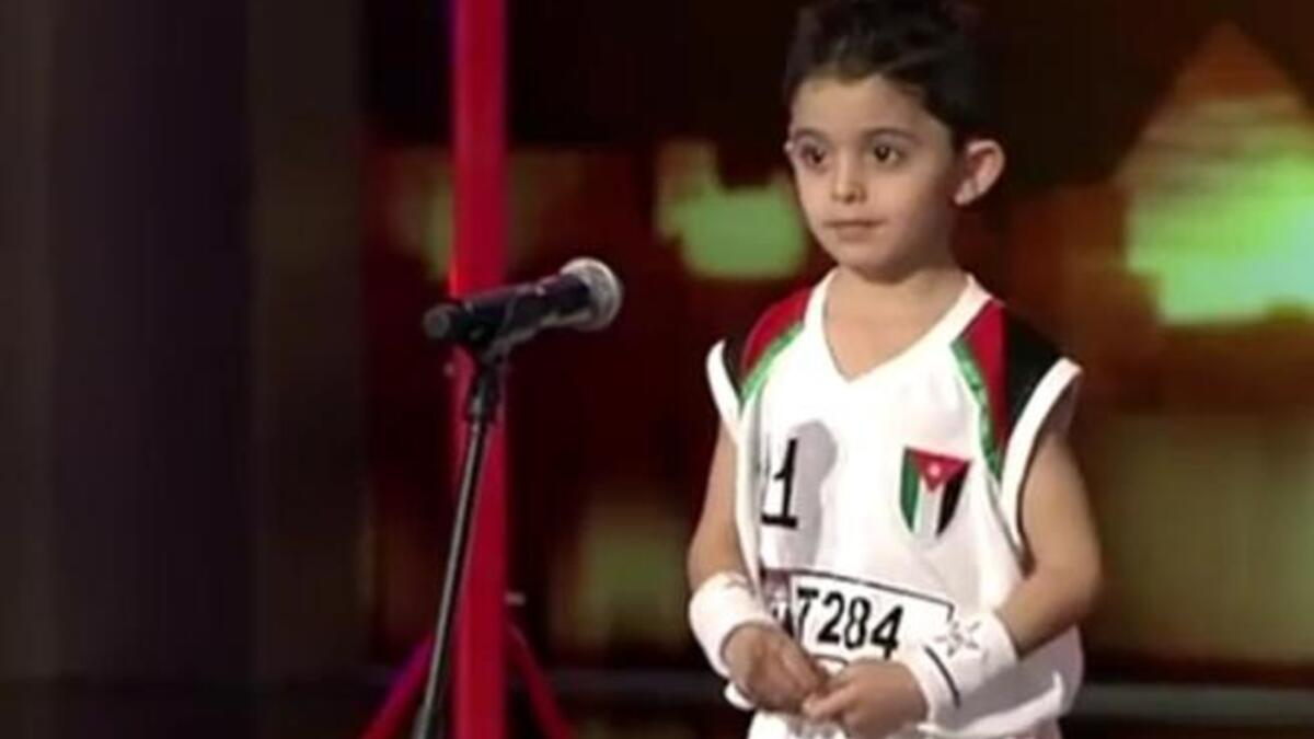 Arabs Got Talent, Ahmad Adeylat 5 year-old
