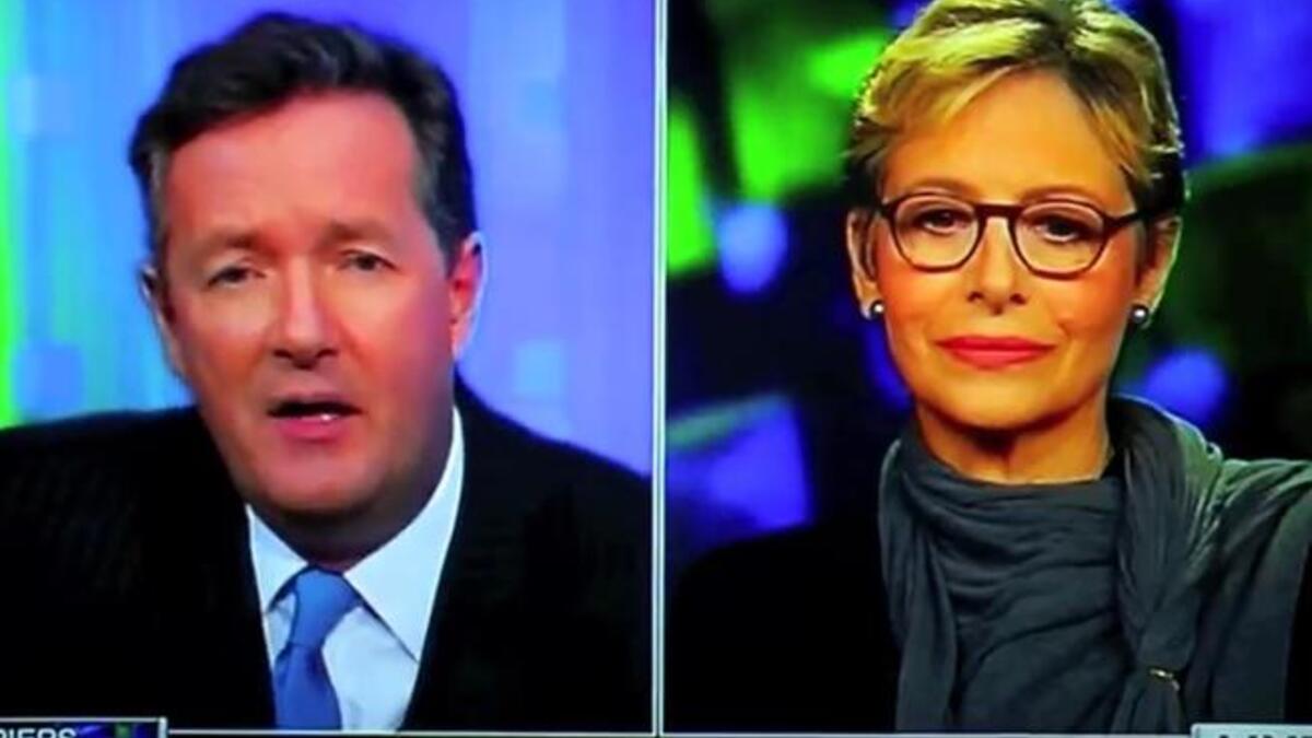 بيرس مورغان ورئيسة التحرير في مجلة فوغ